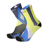 Calze sportive Unisex Mico - Calza Padel Media Light Weight X-Performance - Blu
