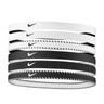 Fasce Unisex Nike - Classic Headbands 6Pk - Bianco