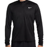 Maglie a manica lunga Uomo Nike - Maglia Da Running Con Zip A Meta' Lunghezza - Nero