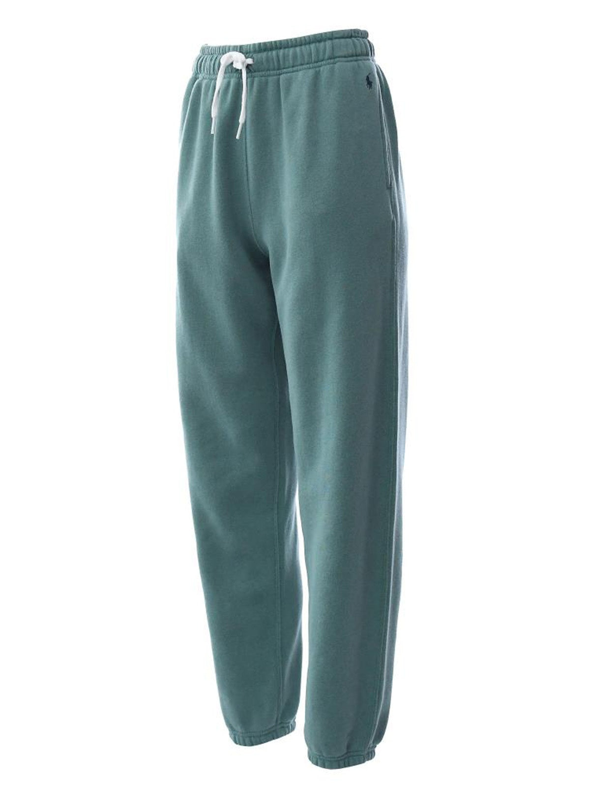 Pantaloni Donna Ralph Lauren - Prl Fleece Athletic Ankle Pant - Verde