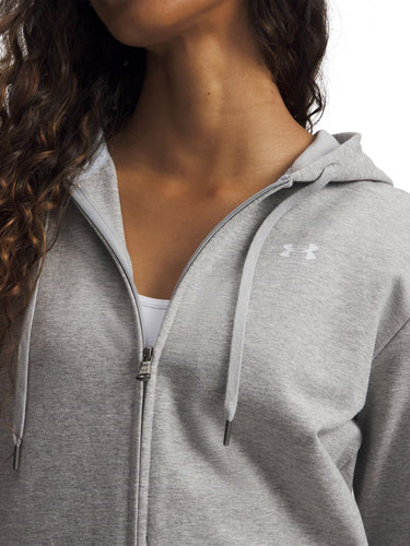 Felpe con cappuccio Donna Under Armour - Felpa Zip Ua Sport Terry - Grigio