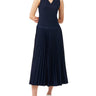 Vestiti casual Donna Lacoste - Abito Lungo Plissettato - Blu