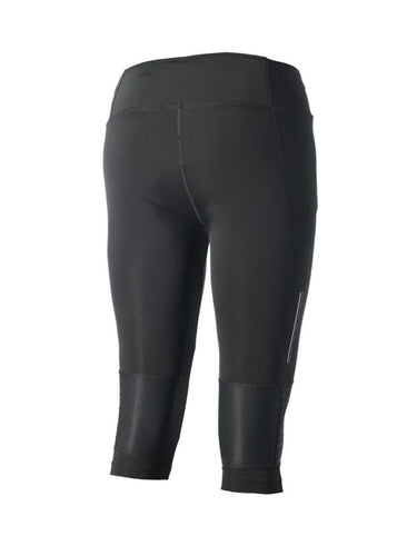 Pantaloni Donna Mico - Pantalone 3/4 Woman - X-Performance Run - Nero