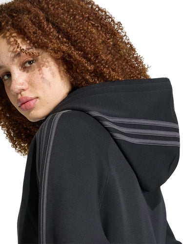 Felpe con cappuccio Donna Adidas - Felpa Con Cappuccio Sst 2.0 - Nero