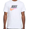 T-shirt Uomo Nike - T-Shirt Con Logo Multicolor - Bianco