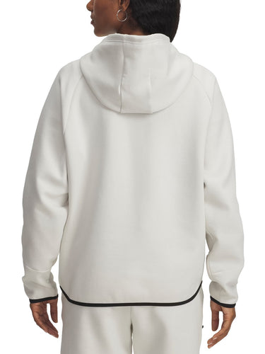 Felpe Donna Under Armour - Maglia Ua Unstoppable Fleece Full-Zip - Bianco