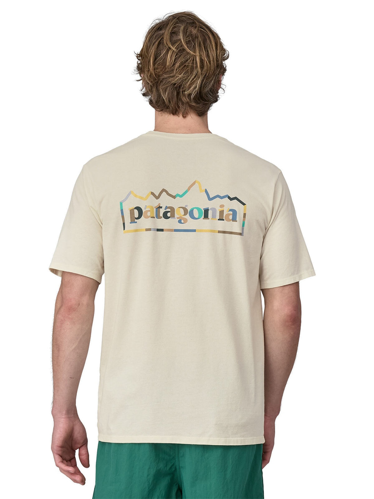 T-shirt Uomo Patagonia - Men's Unity Fritz Responsabili-Tee® - Avorio