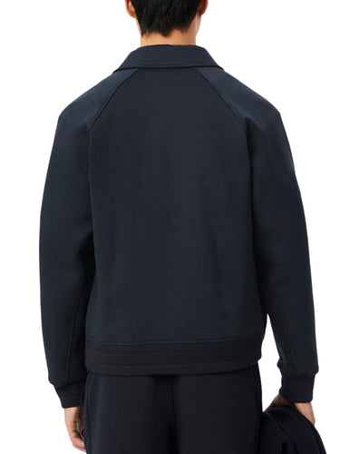 Giacche Uomo Lacoste - Giacca Con Stemma Retro' - Blu