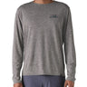 Maglie a manica lunga Uomo Patagonia - M's Long Sleeve Daily Graphic Shirt - Grigio