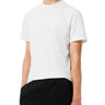T-shirt Uomo Lacoste - T-Shirt In Pique' Con Marchio Jacquard - Bianco