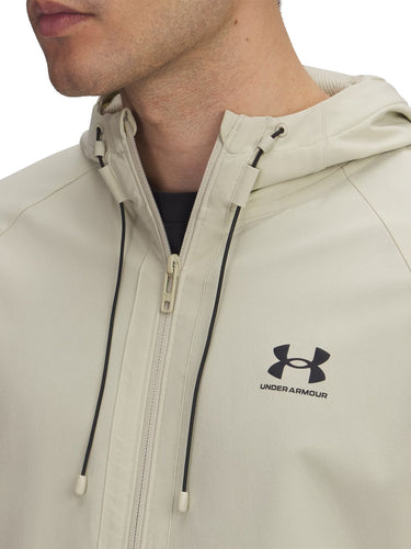 Giacche Uomo Under Armour - Giacca Ua Stretch Woven Windbreaker - Verde