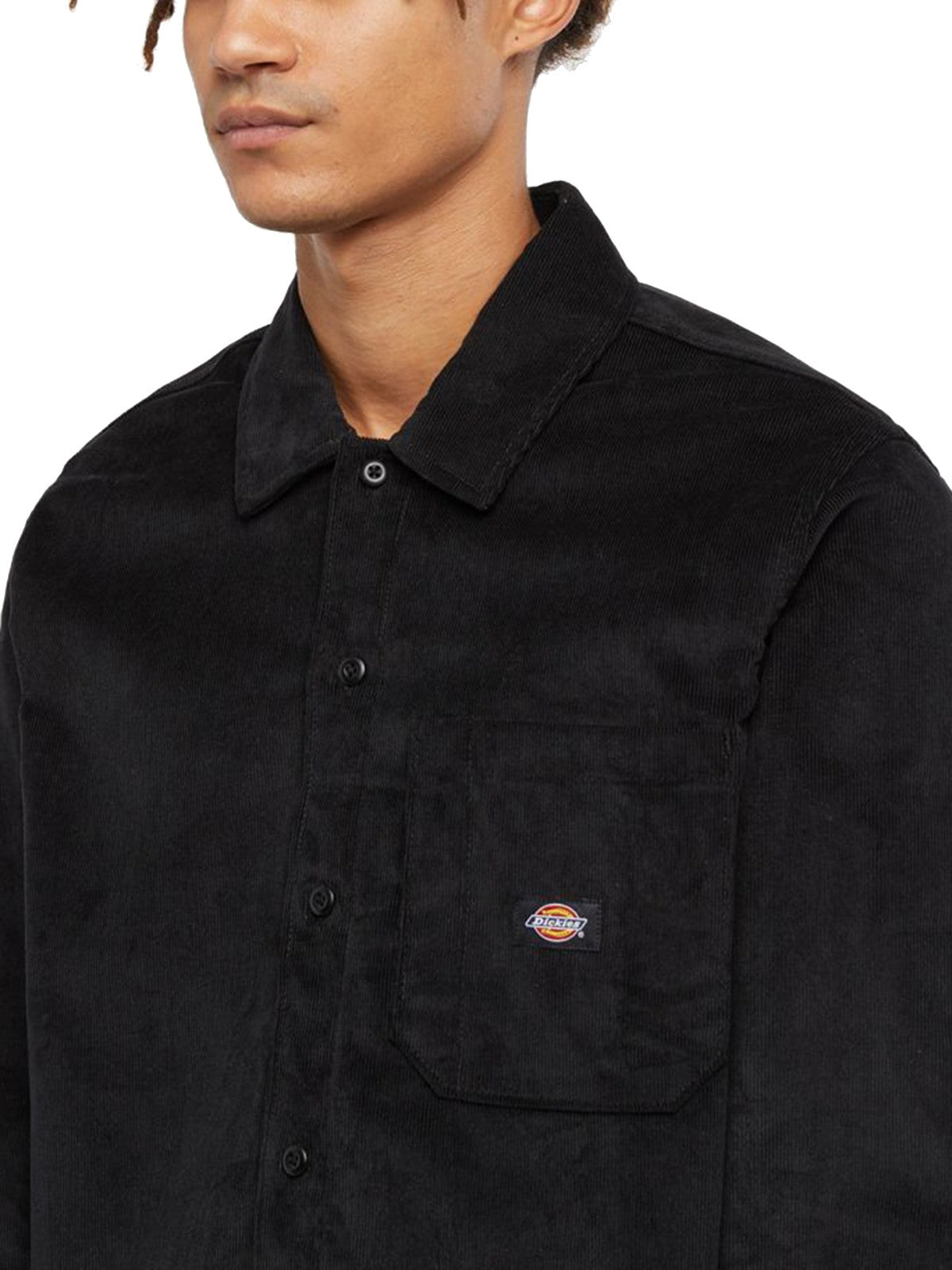 Camicie casual Uomo Dickies - Camicia Corduroy - Nero