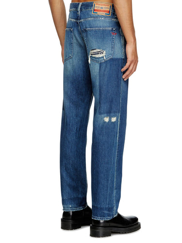 Jeans Uomo Diesel - Regular Jeans 2024 D-Macs - Denim