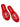Altro (Accessori) Unisex Footgel - Soletta Running - Rosso