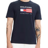 T-shirt Uomo Tommy Hilfiger - T-Shirt Americana Monotype Flag Box - Blu