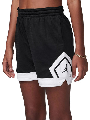 Bermuda Ragazza Jordan - Pantaloncini Diamond Sport - Nero