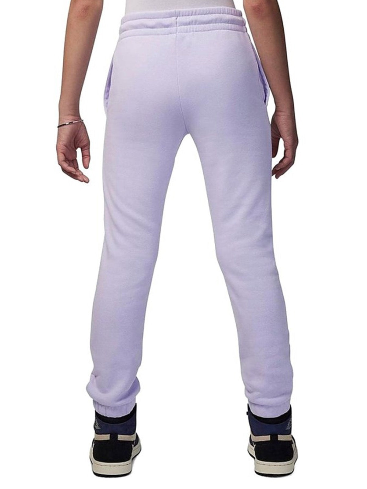 Pantaloni Ragazza Jordan Icon Play Pantalone In Fleece Viola