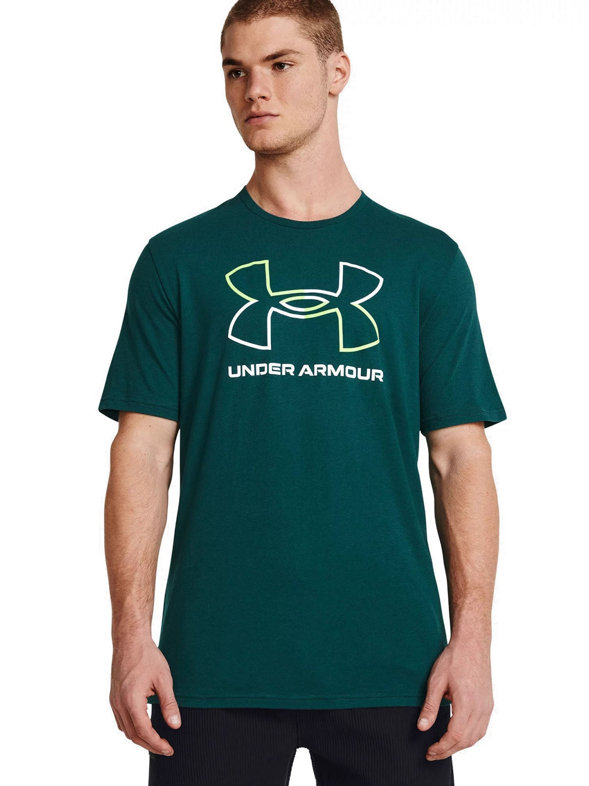 T-shirt Uomo Under Armour - Maglia A Maniche Corte Ua Foundation - Verde