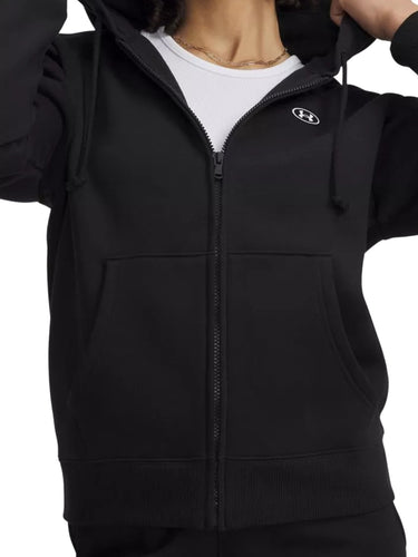 Felpe con cappuccio Donna Under Armour - Felpa Ua Rival Fleece - Nero