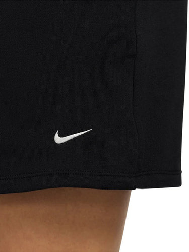 Pantaloncini Donna Nike - Short In French Terry A Vita Media - Nero