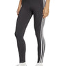 Leggings Donna Adidas - Leggins 3 Strisce - Nero