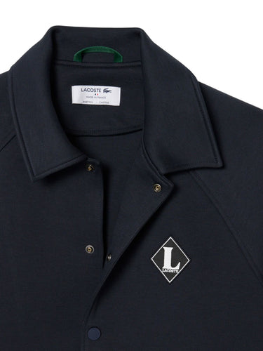 Giacche Uomo Lacoste - Giacca Con Stemma Retro' - Blu