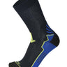 Calze sportive Unisex Mico - Calza Active Travel Media Medium Weight Odor Zero - Blu