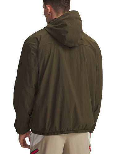 Giacche Uomo Under Armour - Giacca Ua Unstoppable Woven - Verde
