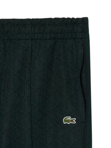 Pantaloni Uomo Lacoste - Pantaloni In Monogramma Paris - Verde