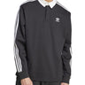 Maglie a manica lunga Uomo Adidas - Polo Adicolor Rugby - Nero