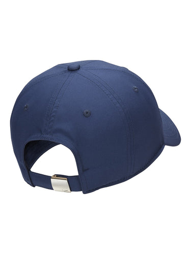 Cappellini da baseball Unisex Nike - Cappello Essenziale Con Swoosh In Metallo Dri-Fit - Blu
