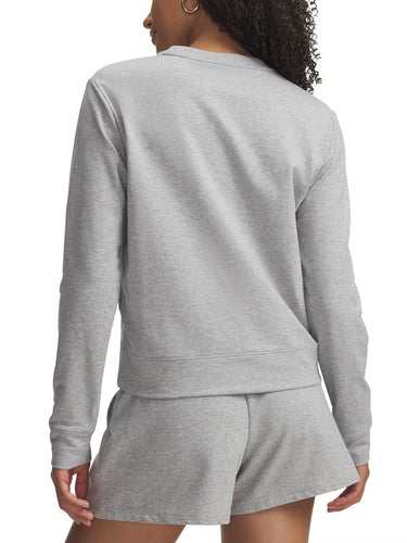 Felpe senza cappuccio Donna Under Armour - Felpa Girocollo Ua Sport Terry - Grigio
