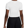 T-shirt Donna Nike - T-Shirt Sportswear Chill Knit - Bianco