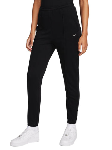 Pantaloni Donna Nike - Pantaloni Slim Fit In French Terry Sportswear - Nero