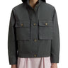Giacche Donna Woolrich - Canvas Field Overshirt - Verde