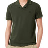 Polo Uomo Lacoste - Polo In Piquet Senza Bottoni - Verde