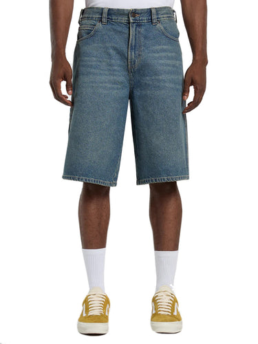 Bermuda Uomo Dickies - Short 958 13-Loose In Denim - Blu