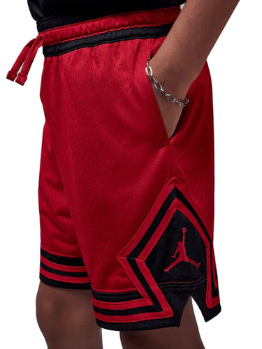 Pantaloncini Ragazzi Unisex Jordan - Short Jordan Sport Diamond - Rosso