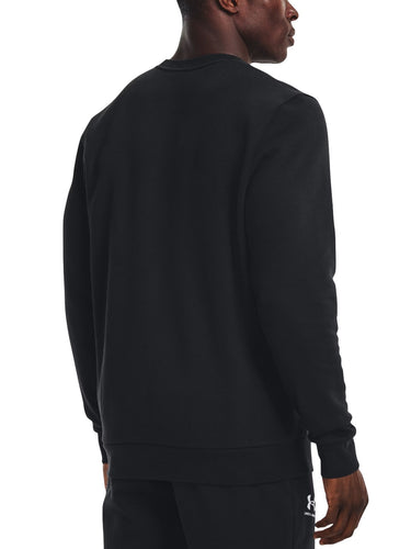 Felpe Uomo Under Armour - Felpa Ua Icon Fleece Crew - Nero