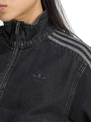 Giacche Donna Adidas - Giacca In Denim Firebird - Nero