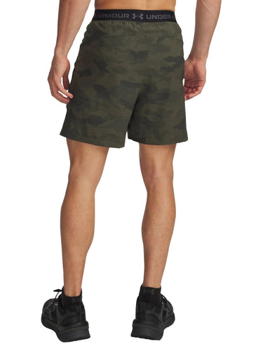 Pantaloncini Uomo Under Armour - Short Ua Vanish Woven 2.0 Printed - Verde militare