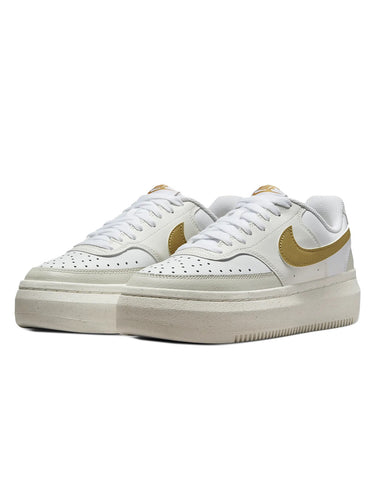 Sneaker Donna Nike - Court Vision Alta - Bianco