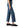Jeans Donna Levi's - Ribcage Straight Ankle Jeans - Middle Road - Blu