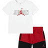 Set di capi coordinati Bambini Unisex Jordan - Stacked Mixed T-Shirt + Short Jordan - Bianco