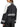 Maglie a manica lunga Donna Adidas - Felpa Blocking Crewneack - Nero