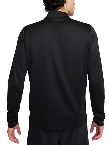 Maglie a manica lunga Uomo Nike - Maglia Da Running Con Zip A Meta' Lunghezza - Nero
