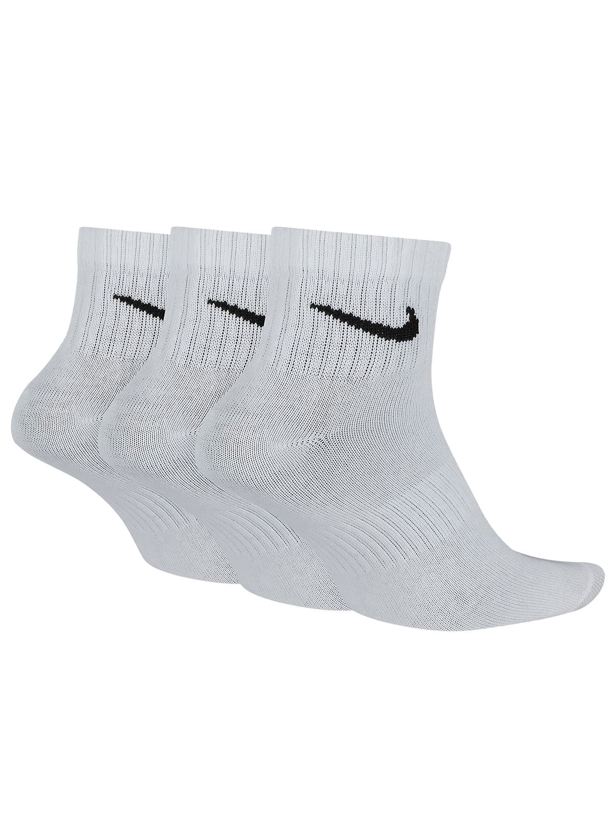 Calze sportive Unisex Nike - Everyday Lightweight Ankle Socks - 3 Pack - Bianco