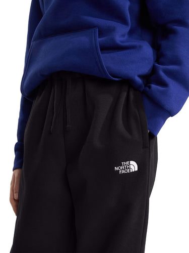 Pantaloni Ragazzi Unisex The North Face - Joggers Evolution Simple Dome Da Ragazzi - Nero