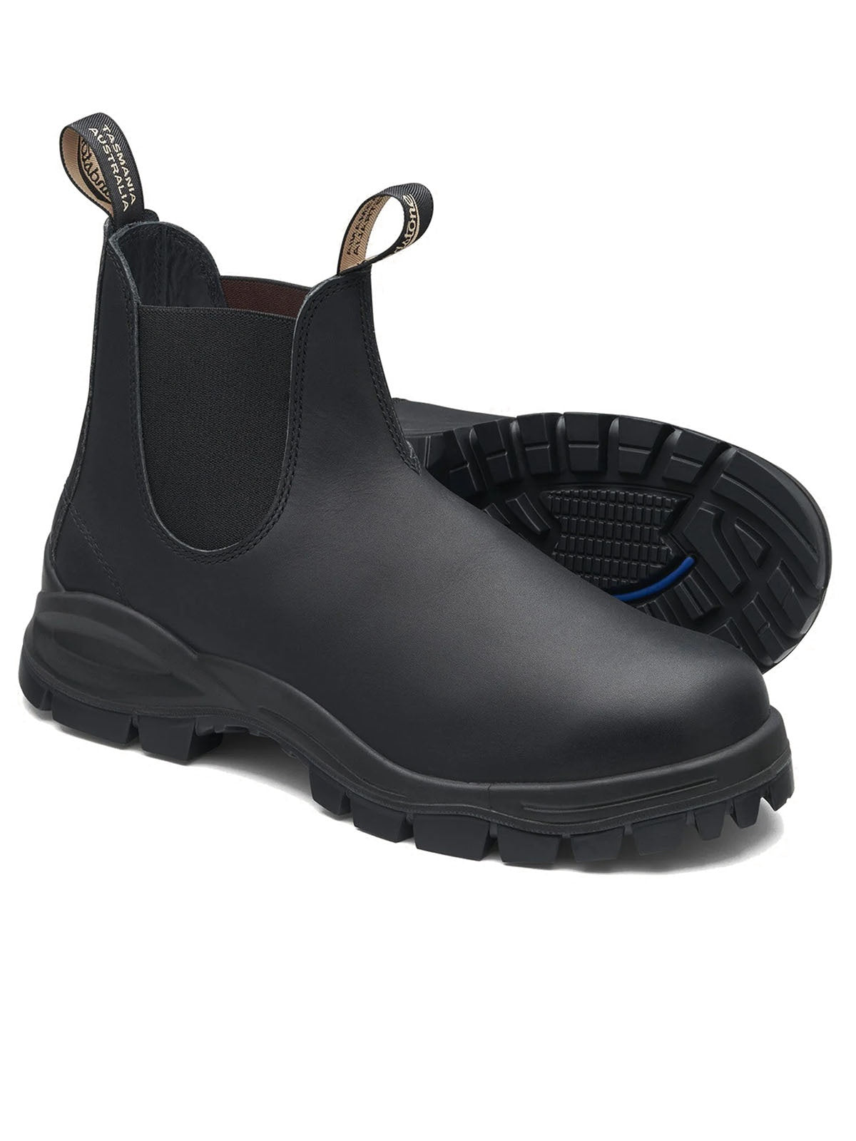 Stivali Uomo Blundstone - 2240 Premium Leather Lined Elastic Sided Lug Boot - Nero