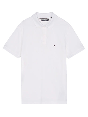 Polo Uomo Tommy Hilfiger - Polo Performance Th Flex Regular Fit - Bianco